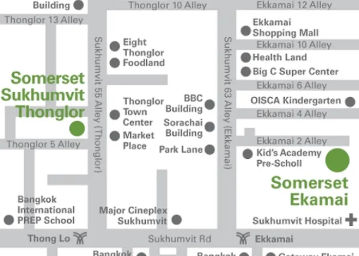 Somerset Ekamai 酒店 曼谷